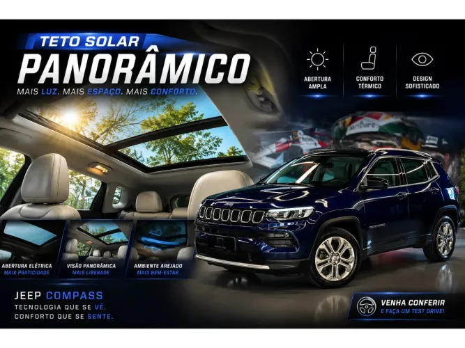 Jeep Compass Long. T270 1.3 TB 4X2 Flex AUT 2022