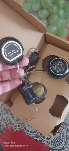 Mini tweeter para som de qualidade interno