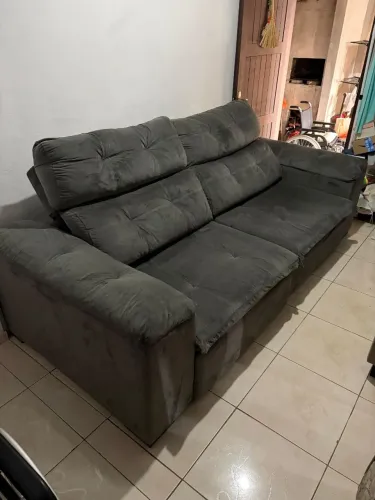 Sofá reclinável 2 lugares em excelente estado