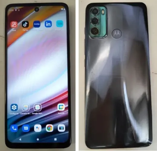Motorola Moto G60 128gb 6gb Ram Tela 6,8 Azul - Usado
