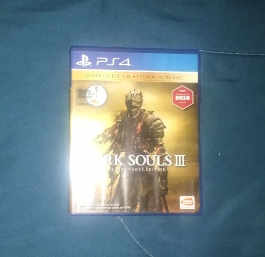 Dark souls 3 The Fire Fades Editon - Ps4 Mídia Física