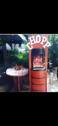 Chopp gelado na sua festa