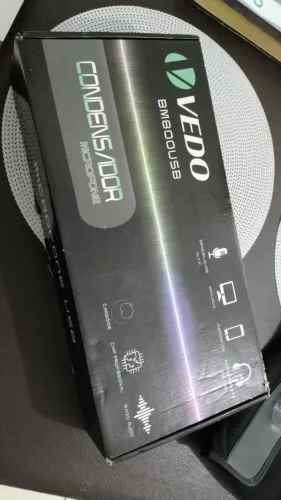 Kit Microfone Condensador Vedo BM800USB