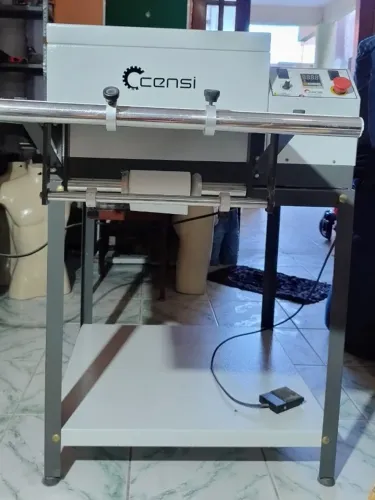 Máquina de fusionar entretela e vincsr bolso 