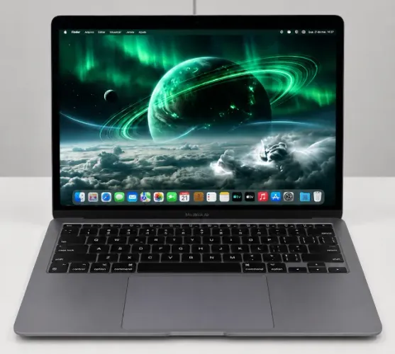MACBOOK AIR M1 CINZA ESPACIAL 8GB 256 SSD CAIXA NOTA FISCAL | 12 x CARTÃO