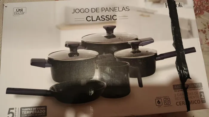 Jogo de panelas