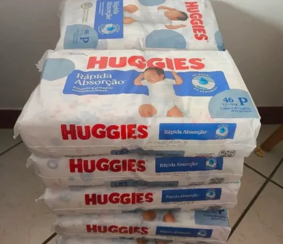 Fralda Huggies P fita 