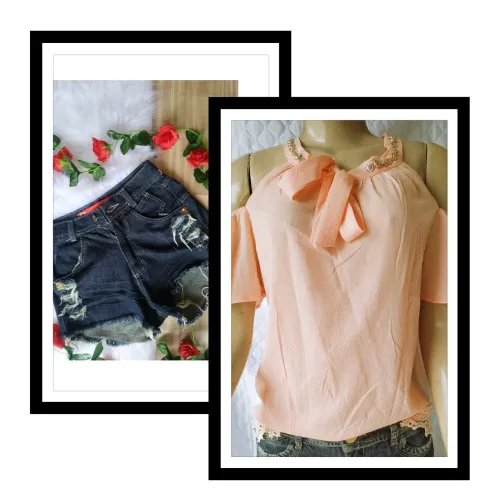 Lote de 52 Peças de Roupas novas