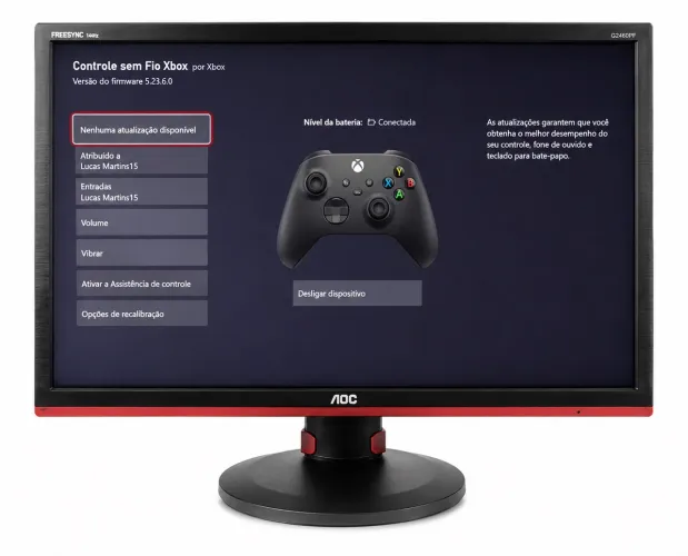 Monitor Gamer AOC G2460PF 24 Full HD 144Hz