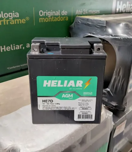 Bateria Heliar  7Ah Honda CB300