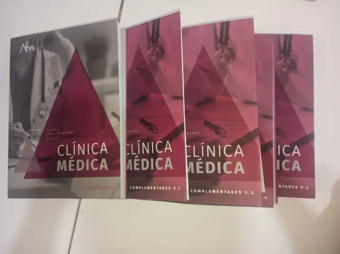 LIVRO MEDICINA CLÍNICA MÉDICA VOLUMES