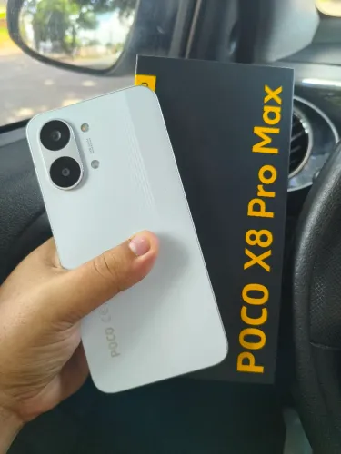 Poco X8 Pro Max 12/512 - Branco - Novo Completo
