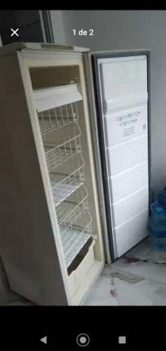 Freezer apenas gelando 