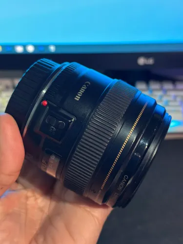Lente canon 85mm