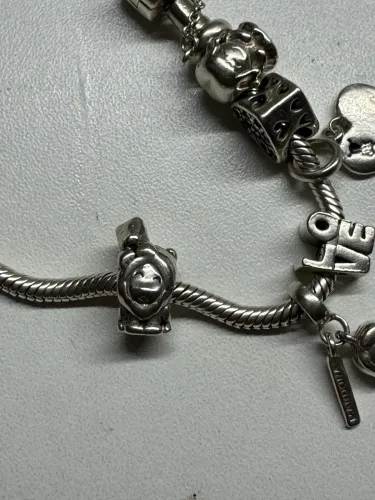 Pulseira life viva /com 7 pingentes originais vivara