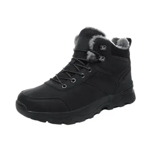 Bota Coturno Masculina Preta Forrada - Nº 43