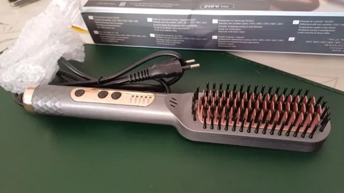 escova alisadora de cabelo sokany bivolt