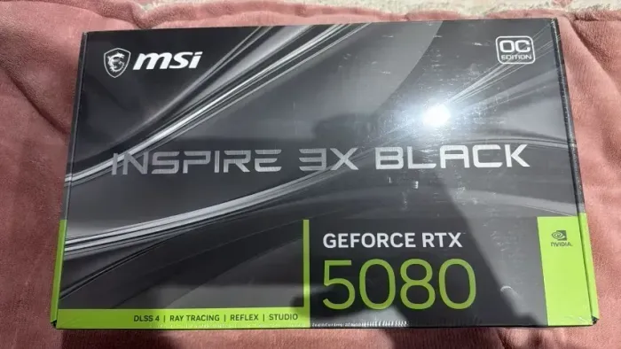 Vendo RTX 5080 16gb Lacrada Nova Garantia 3 anos nunca aberta