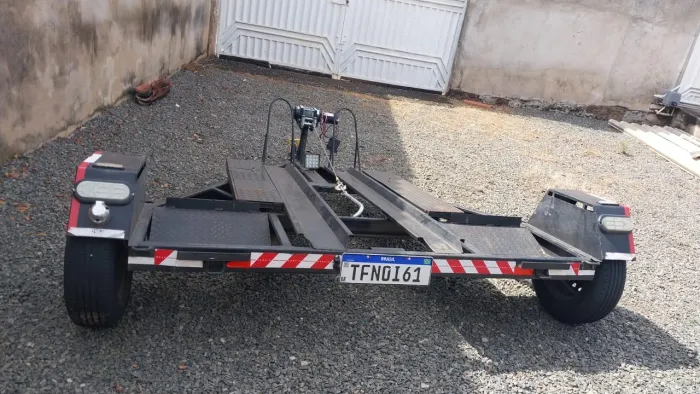 Carretinha para moto e carro
