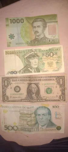 Quero vender essas cédulas antigas 