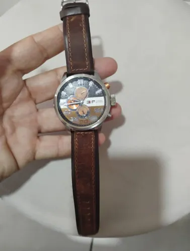 Relógio Tommy Hilfiger Masculino - Pulseira couro 