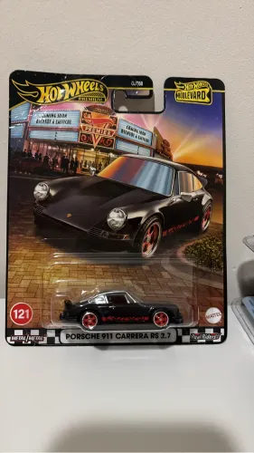Porsche 911 carrera Hotwheels premium 