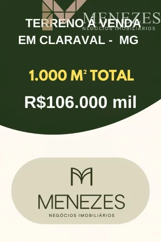 TERRENO COMERCIAL em CLARAVAL - MG, CLARAVAL