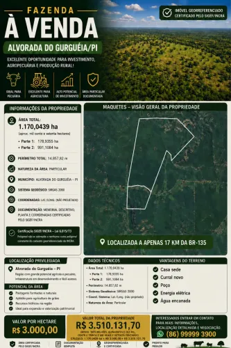 Fazenda a venda