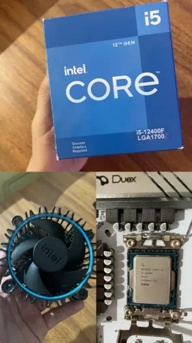 Processador I5 12400F, DDR4 E DDR5