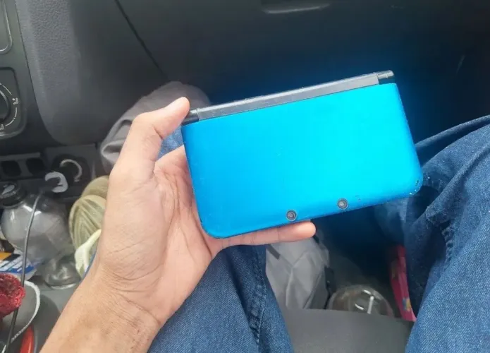 3ds XL azul (não liga)