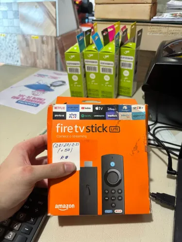 Fire tv stick lacrado 