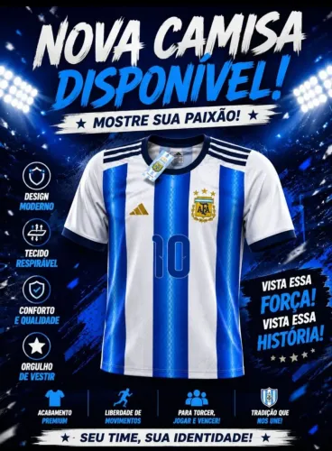 Camisa da Seleção Argentina 