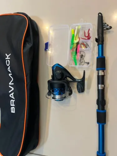 KIT VARA DE PESCA COMPLETA - OFERTAS