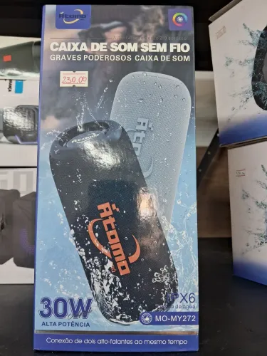 Caixa de Som sem Fio Átomo 30 watts MO-MY272