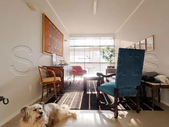 Flat no Copan contendo 68m² e 01 dormitório, disponível para locação na Avenida Ipiranga.