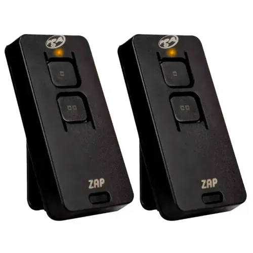 Controle ppa modelo zap 433,95 MHz 02 tecla c/suporte