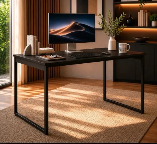 MESA ESCRITORIO PRETA