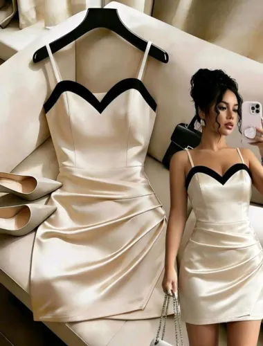 Vestido cetim