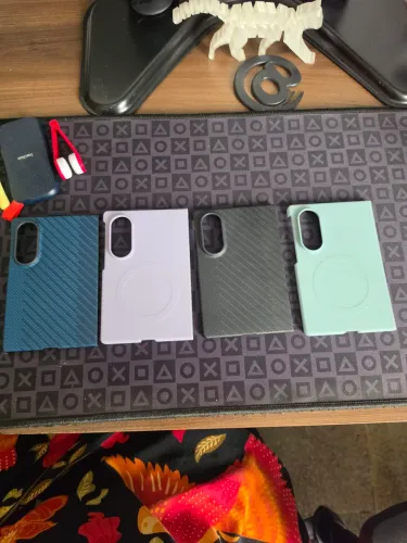Capinhas Smartphone Z Fold 8 Originais Samsung c/ película anti-reflexo