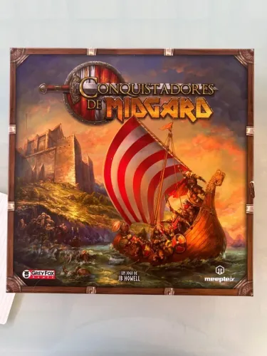 jogo de tabuleiro Conquistadores de Midgard