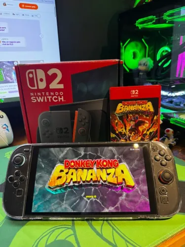 NINTENDO SWITCH 2 - PRATICAMENTE NOVO - OPORTUNIDADE REAL!
