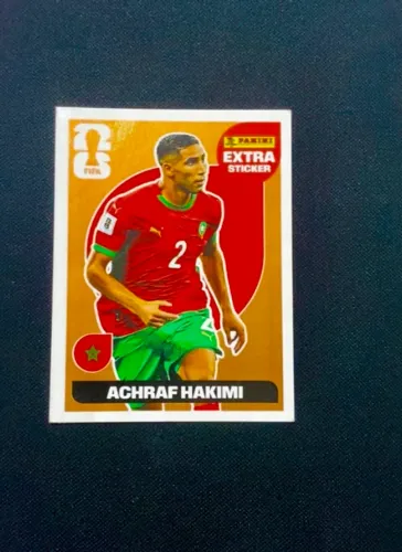 ACHRAF HAKIMI BRONZE figurinha da copa do mundo de 2026