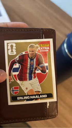 Figurinha Erling  Haaland gold