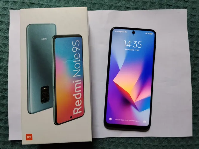 Celular smartphone xiaomi redmi note 9s 128 GB 