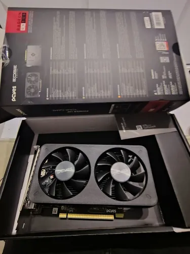 Placa de video rx 550 4gb