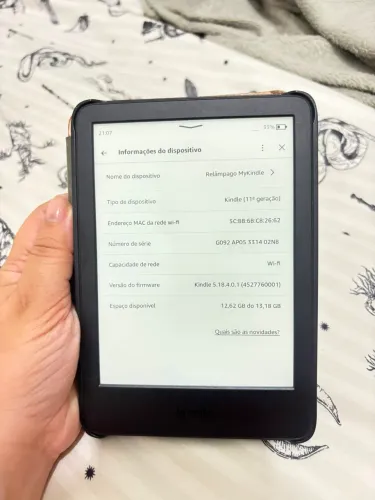 Kindle 11 geração