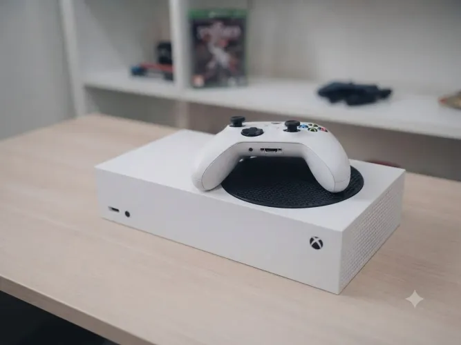 Vendo Xbox Series S com + de 2 mil em jogos, acompanha controle original.
