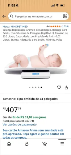 Vendo balança digital para bebê, animais ou pessoas 