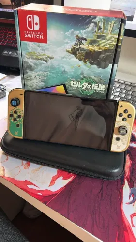 Nintendo Switch Oled Zelda Edition Desbloqueado