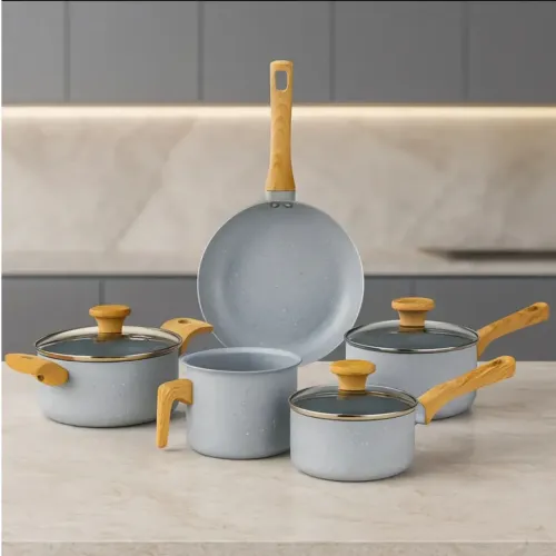 Conjunto de Panelas de Cerâmica Pratic Cook - 5 peças